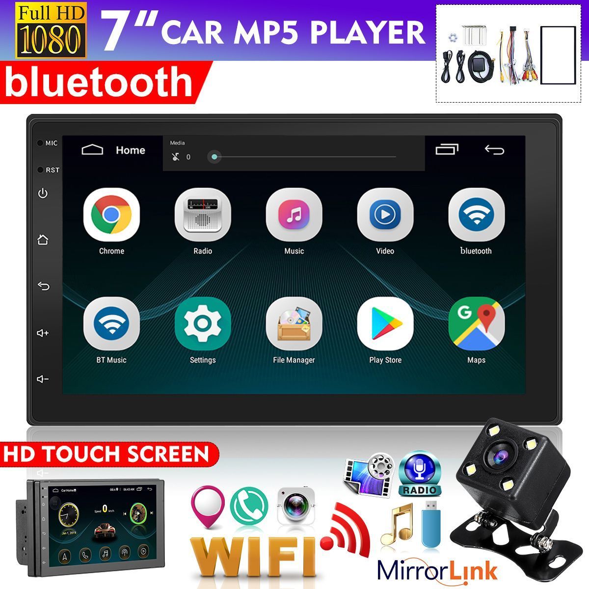 7-Inch-2-Din-Android-81-Car-Stereo-Radio-Auto-MP5-MP3-Player-4-Core-116G-Touch-Screen-GPS-Wifi-bluet-1588470
