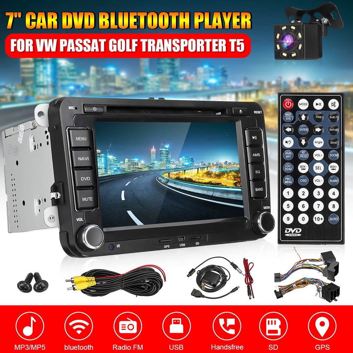 7-Inch-2-Din-For-Wince-60-Car-Stereo-Radio-DVD-MP5-Player-bluetooth-GPS-Hands-free-SD-FM-USB-With-Re-1614496