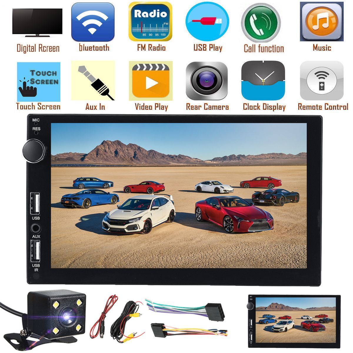 7-Inch-Double-Usb-Port-21A-Fast-Charge-Double-Spindle-Car-MP5-Player-Display-Reversing-Camera-1457606