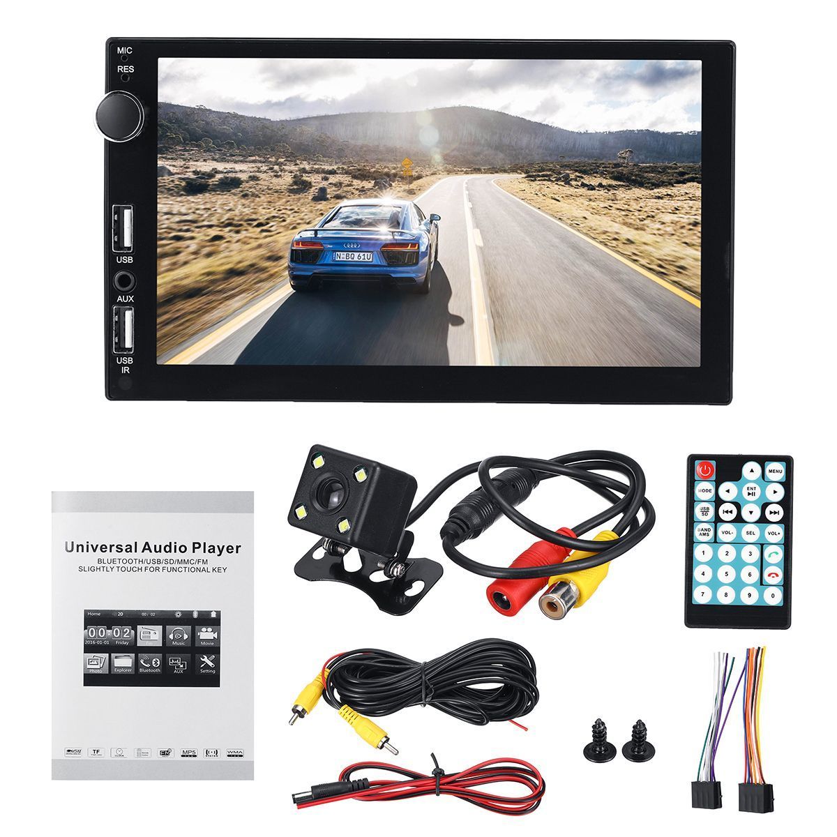 7-Inch-Double-Usb-Port-21A-Fast-Charge-Double-Spindle-Car-MP5-Player-Display-Reversing-Camera-1457606