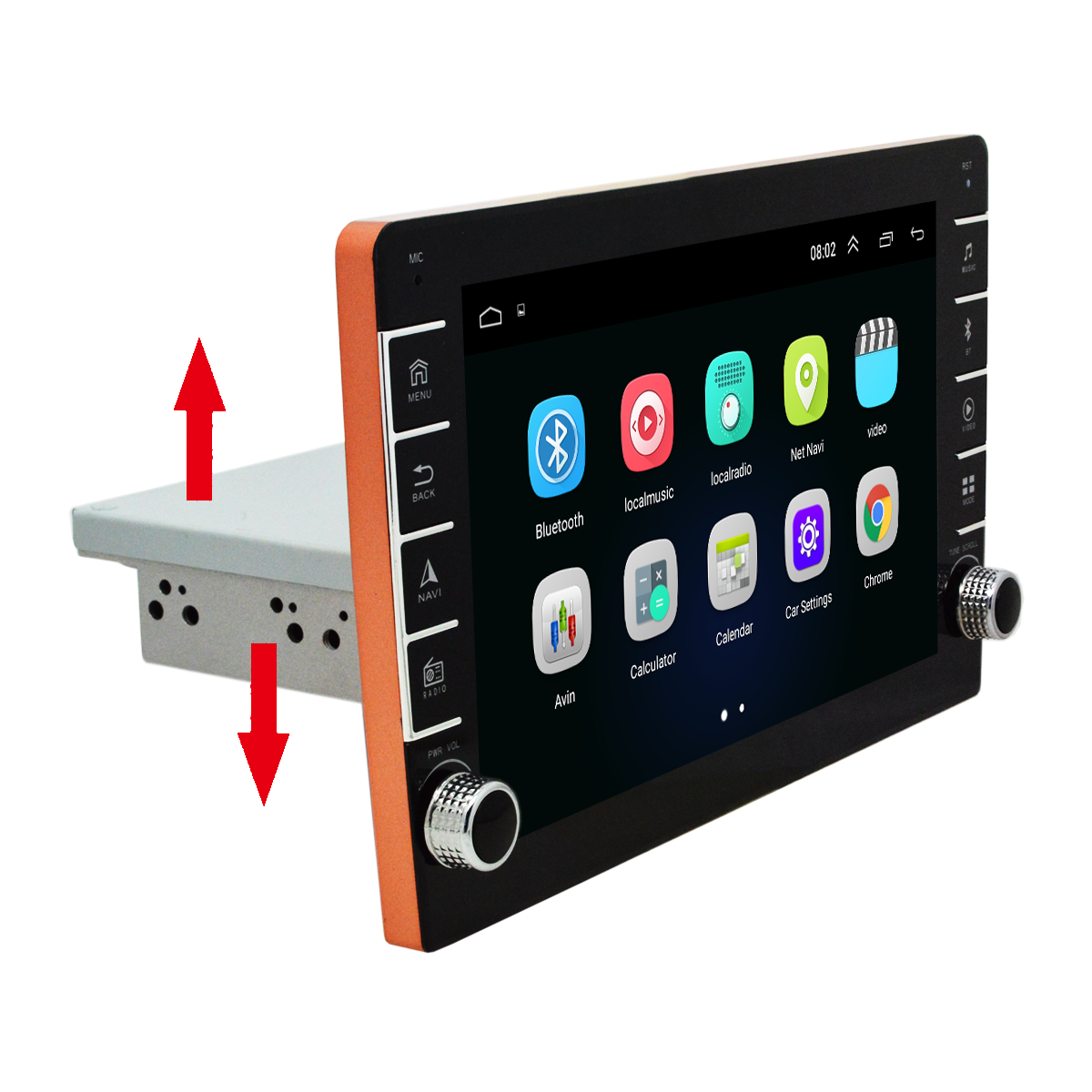 8Inch-9Inch-1Din-For-Android-81-Car-Mlitimedia-Player-Adjustable-Screen-Quad-Core-116G-WIFI-GPS-FM-S-1691537