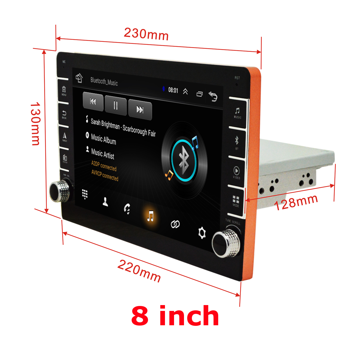 8Inch-9Inch-1Din-For-Android-81-Car-Mlitimedia-Player-Adjustable-Screen-Quad-Core-116G-WIFI-GPS-FM-S-1691537