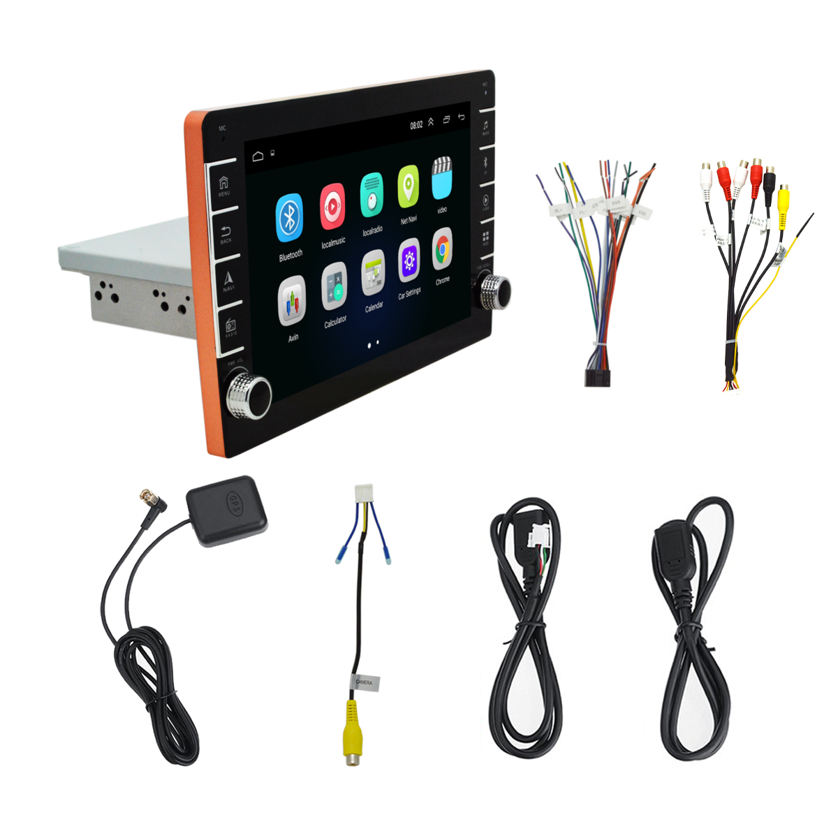 8Inch-9Inch-1Din-For-Android-81-Car-Mlitimedia-Player-Adjustable-Screen-Quad-Core-116G-WIFI-GPS-FM-S-1691537