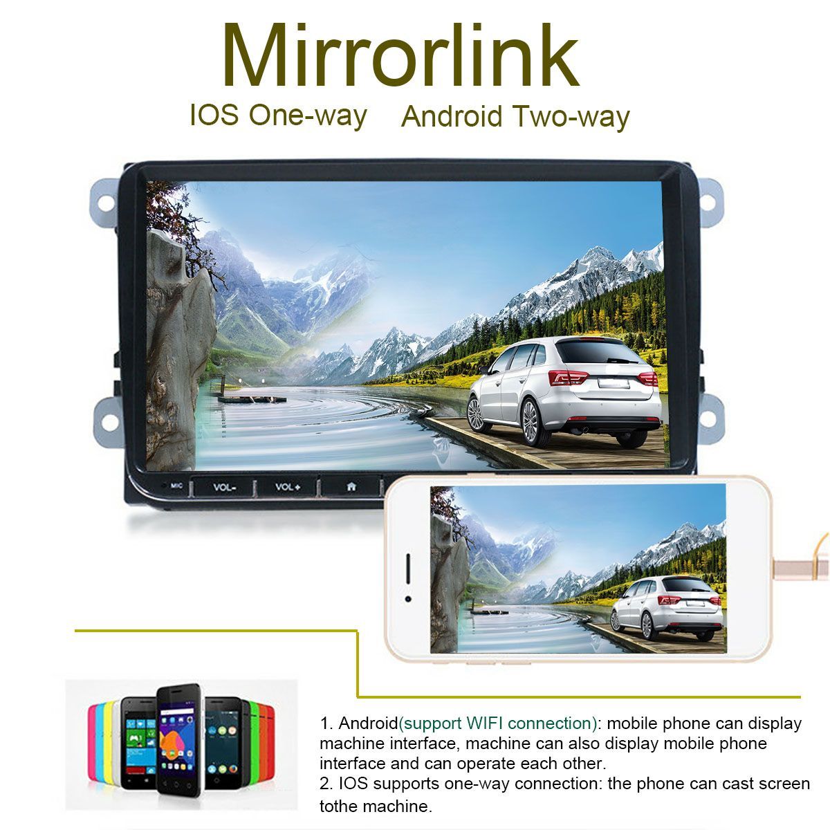 9-Inch-2-DIN-for-Android-81-Car-Stereo-Quad-Core-116G-Radio-Touch-Screen-GPS-bluetooth-WIFI-for-VW-S-1507430