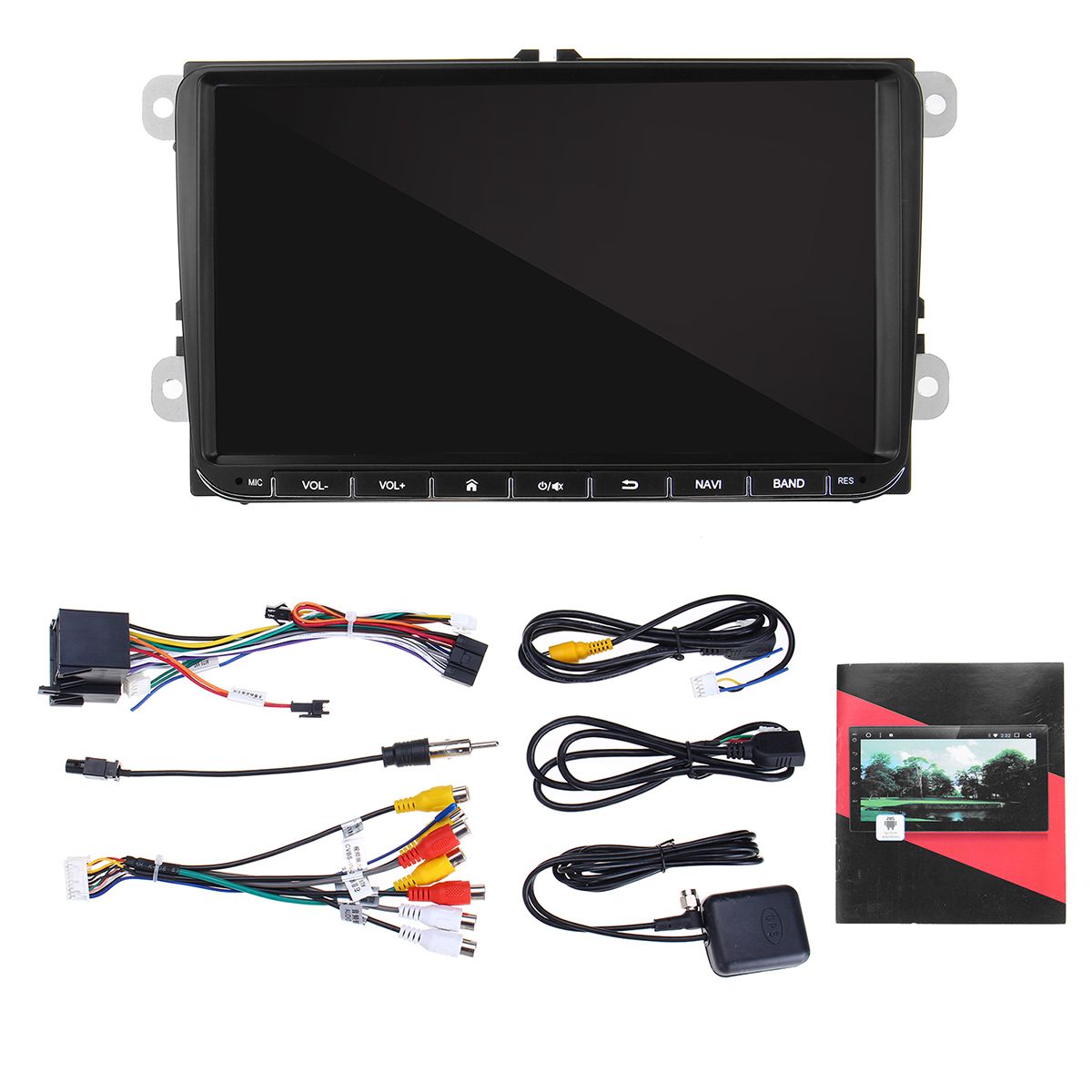 9-Inch-2-DIN-for-Android-81-Car-Stereo-Quad-Core-116G-Radio-Touch-Screen-GPS-bluetooth-WIFI-for-VW-S-1507430