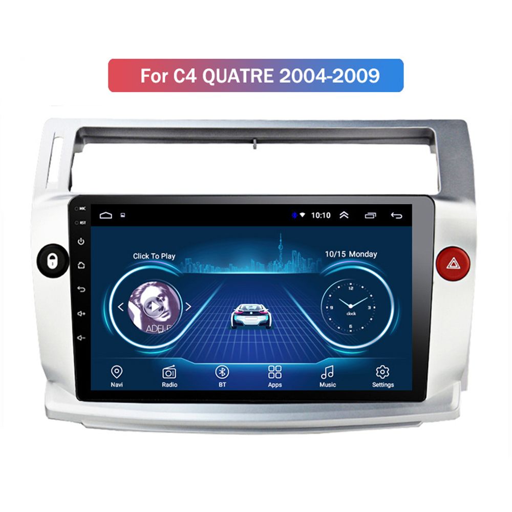 9-Inch-2Din-Android-91-Car-Stereo-Radio-Multimedia-Player-Quad-Core-116G-WIFI-GPS-Navi-FM-For-Citroe-1691647