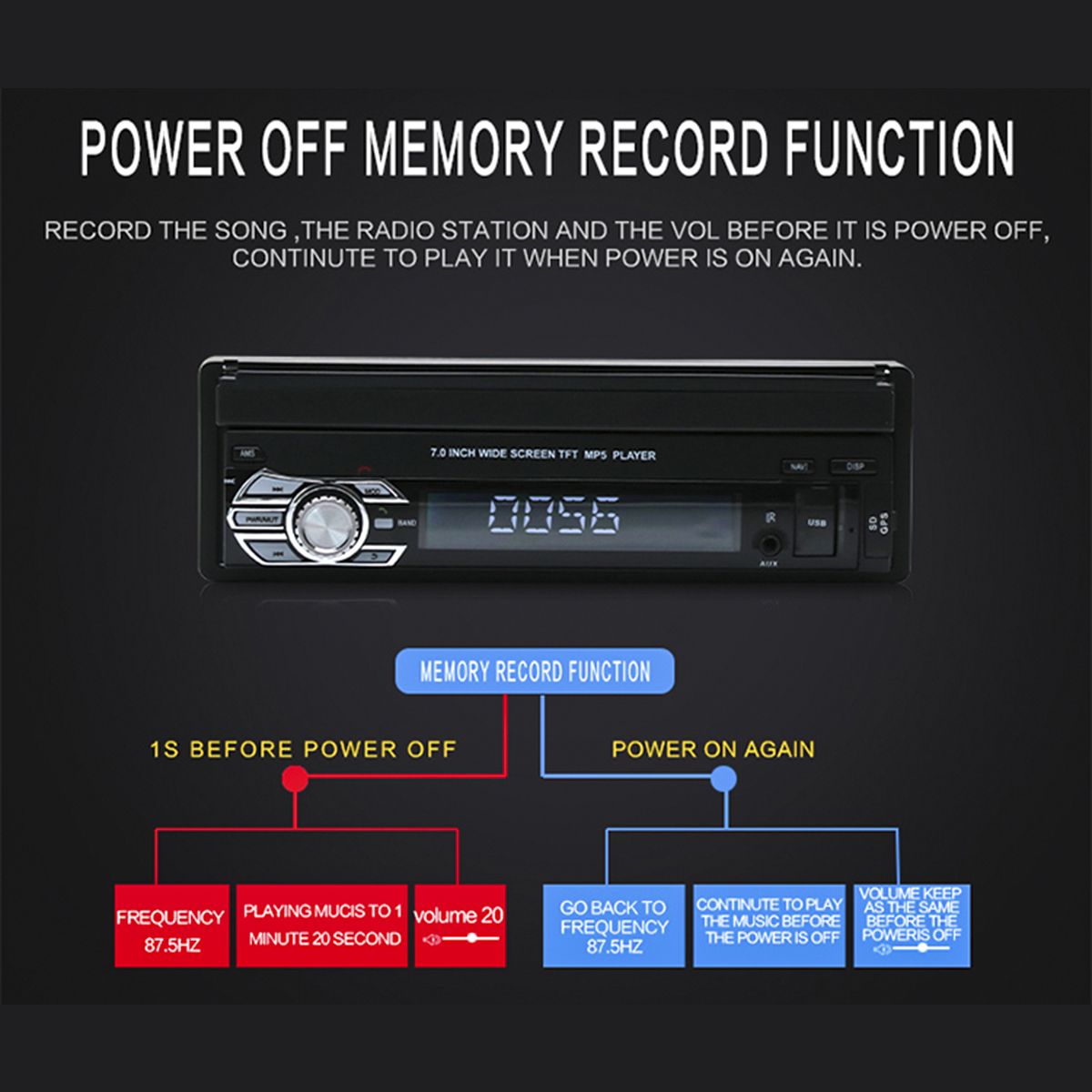 9601G-7-Inch-1DIN-Wince-Car-MP5-Player-Retractable-Flip-Stereo-Radio-bluetooth-GPS-USB-AUX-with-Back-1721384