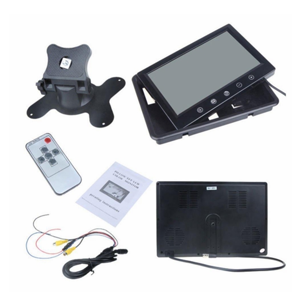 Car-9-TFT-LCD-Color-Monitor-for-Parking-Reversing-Camera-for-Parking-Monitor-DVD-VCR-Headrest-HD-1277691