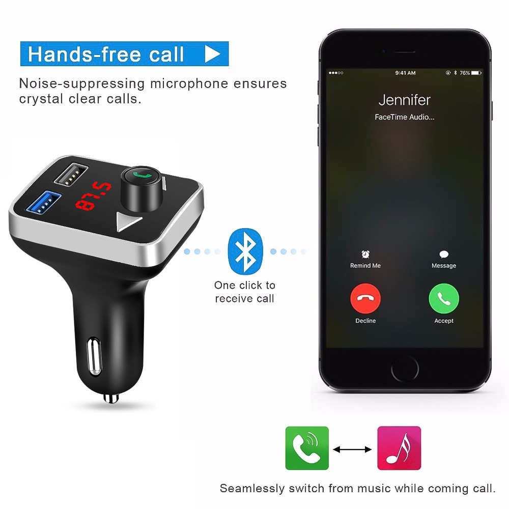 Car-Charger-MP3-Player-bluetooth-42EDR-Stereo-A2DP-FM-Transmitter-LED-Screen-Support-Hands-free-USB-1595924