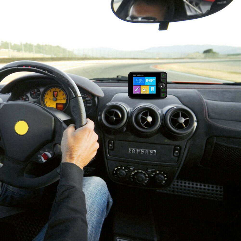 Car-DABDAB-Receiver-Digital-Radio-Adapter-bluetooth-FM-Hands-free-AUX-USB-1599713