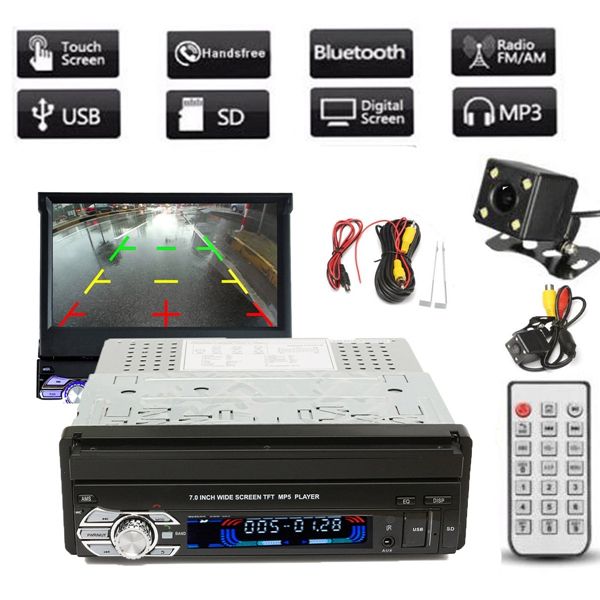 Car-Single-7-Inch-HD-Touch-Screen-MP3MP5-With-bluetooth-Player-Function-Rear-Camera-With-Cable-1101206