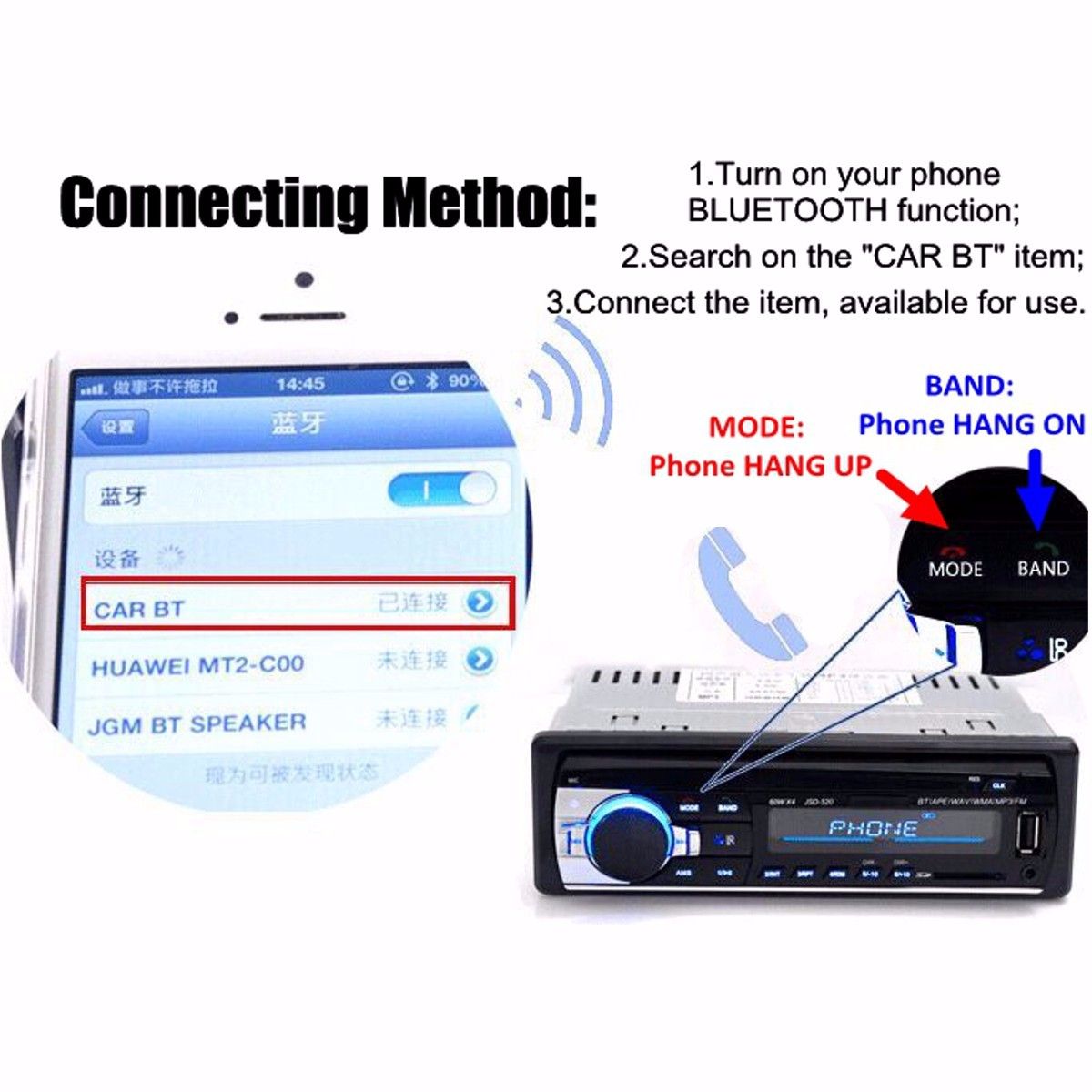 JSD-520-24V-Car-Stereo-Radio-MP3-Player-Auto-Audio-bluetooth-Hands-free-AUX-SD-USB-FM-1154176