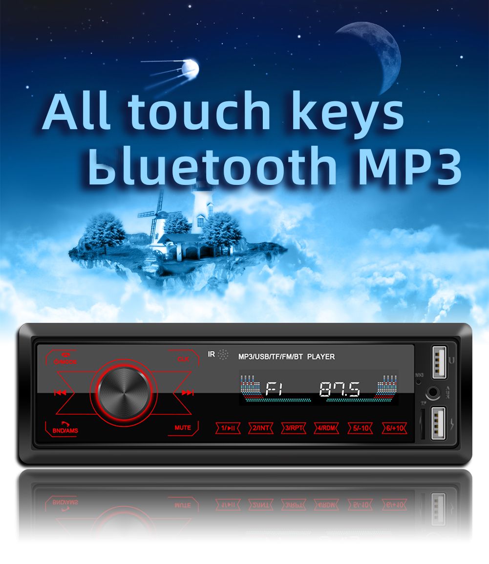 M10-Car-Stereo-Radio-Receiver-Auto-MP3-Player-Bluetooth-Hands-free-Support-All-Touch-Keys-FM-USB-SD--1613382