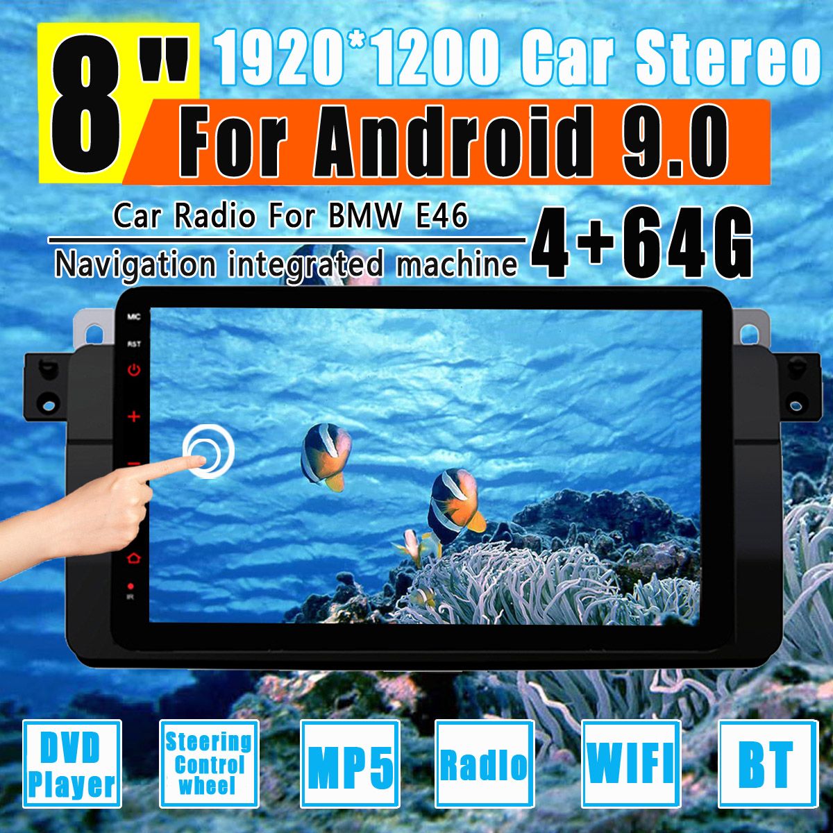 PX6-8-Inch-464G-for-Android-90-Car-Stereo-Radio-6-Core-1-DIN-IPS-MP5-Player-bluetooth-GPS-WIFI-4G-RD-1527632