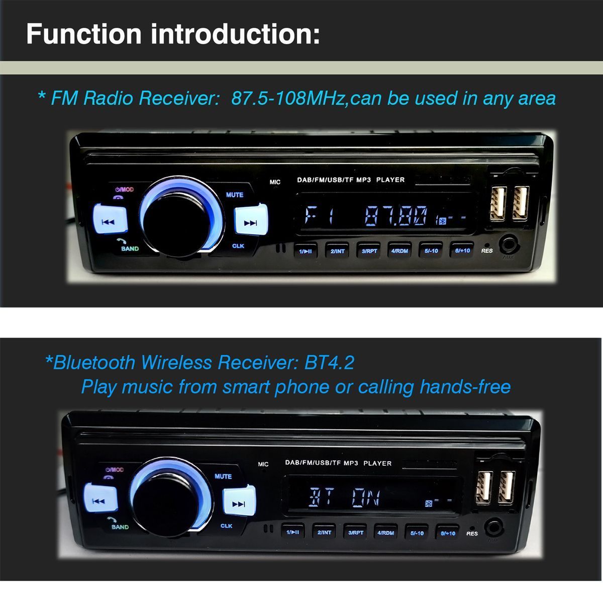 Universal-Single-1-DIN-Car-Digital-Radio-DAB-FM-Support-bluetooth-U-disk-TF-Card-EQ-Setting-Phone-US-1726226