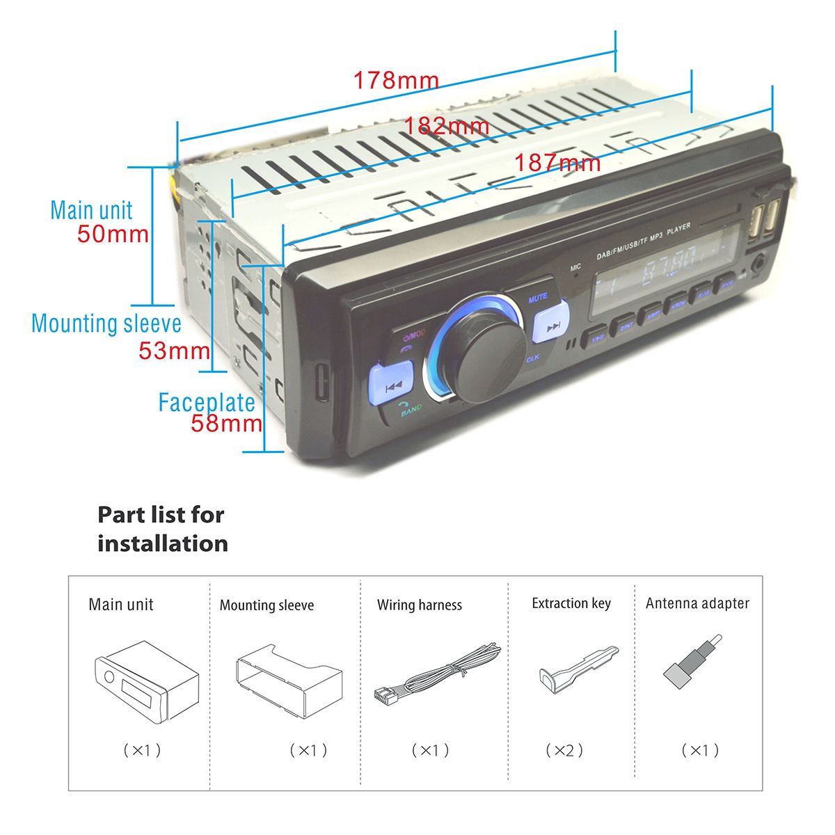 Universal-Single-1-DIN-Car-Digital-Radio-DAB-FM-Support-bluetooth-U-disk-TF-Card-EQ-Setting-Phone-US-1726226