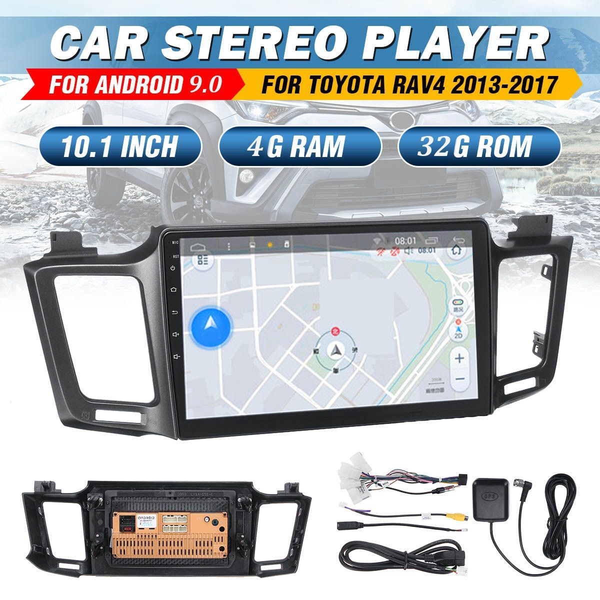 YUEHOO-101-Inch-2-DIN-for-Android-90-Car-Stereo-432G-Quad-Core-MP5-Player-GPS-WIFI-4G-FM-AM-RDS-Radi-1565243