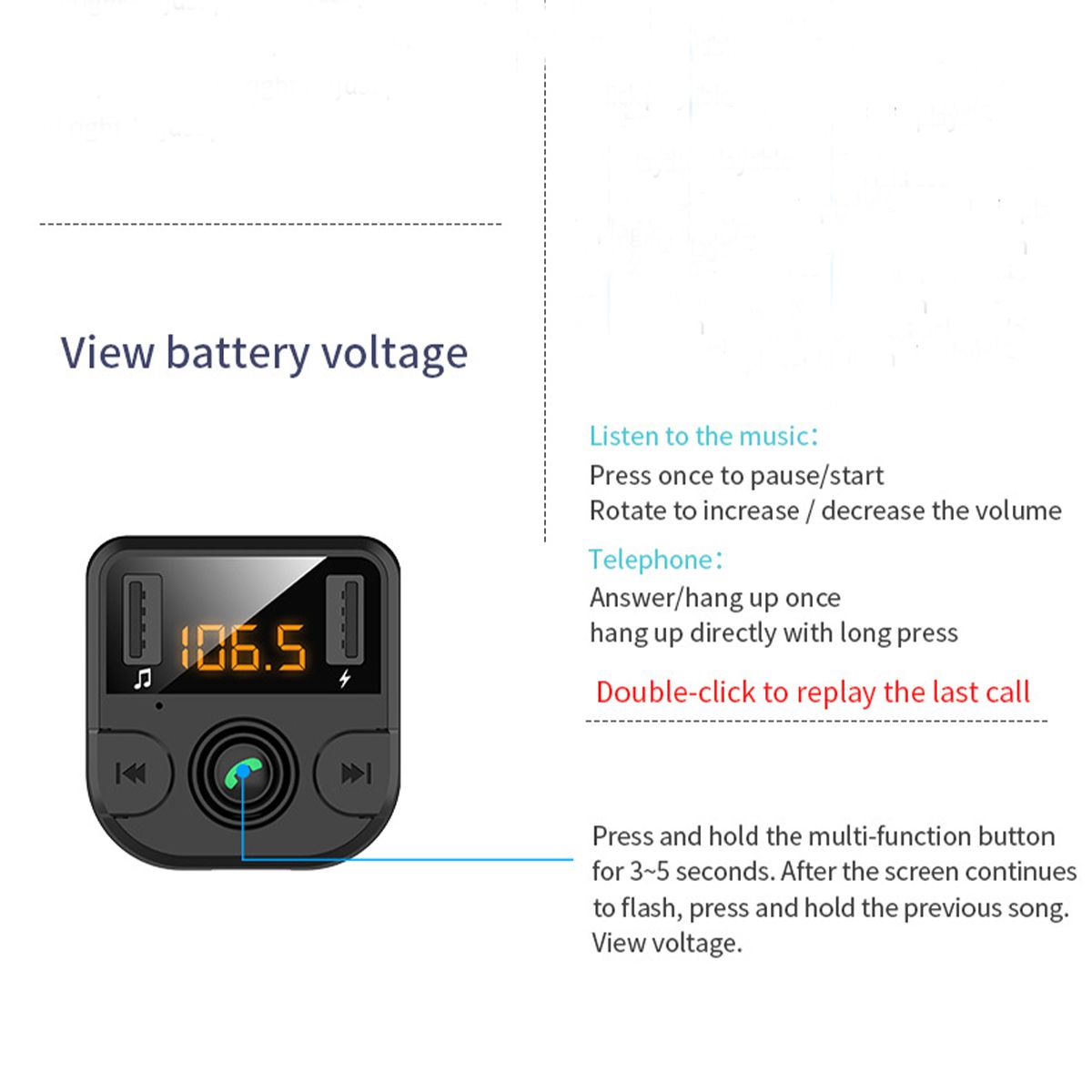 bluetooth-50-Car-FM-Transmitter-Wireless-MP3-Player-Dual-USB-QC-30-12V-24V-1739560