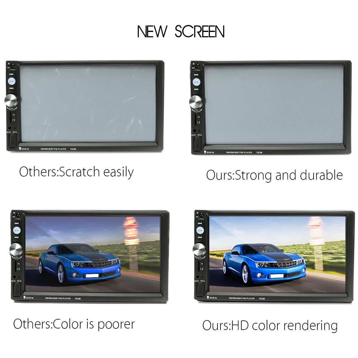 iMars-7023B-7-Inch-2-DIN-Car-MP5-Player-Stereo-Radio-FM-USB-AUX-HD-bluetooth-Touch-Screen-Support-Re-1535812