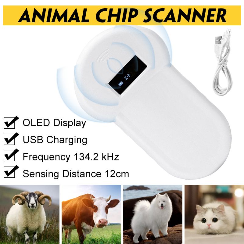 1342Khz-Dog-Chip-Scanner-12cm-Reading-Distance-USB-Charging-Pet-ID-Reader-1724734