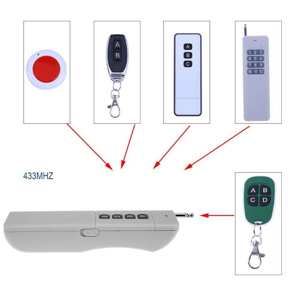 433MHz-Universal--4-Key-Copy-Cloning-Remote-Control-Duplicator--Fob-Learning-Garage-Door--Controller-1340547