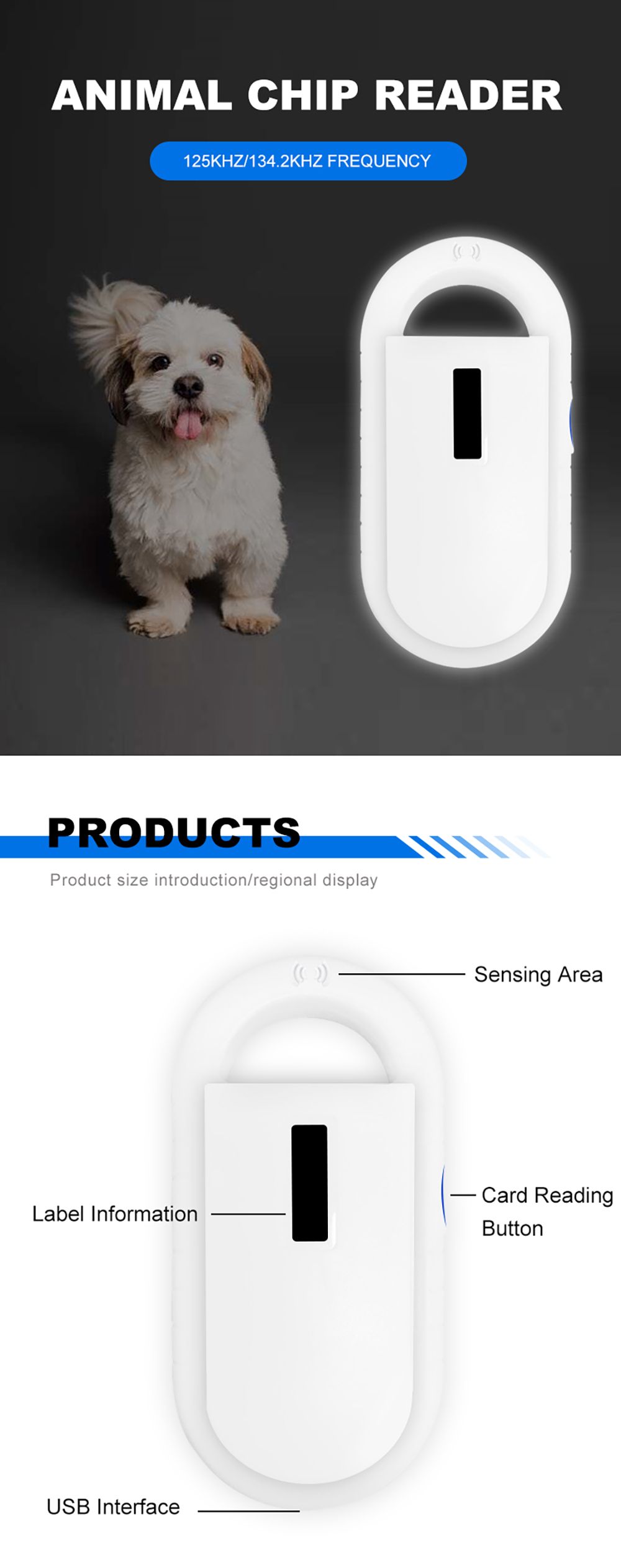 FDX-B-Pet-Scanner-RFID-1251342Khz-Reader-ISO1178485-Handheld-Microchip-Transponder-USB-Dog-Horse-Ani-1752052