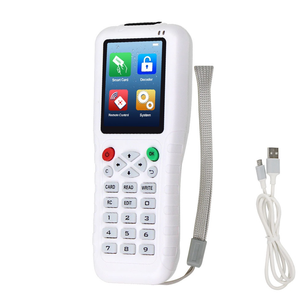 Handheld-125KHz-RFID-Duplicator-Copier-RFID-Reader-Writer-1356MHz-USB-Cloner-NFC-Programmer-EM4305T5-1627639