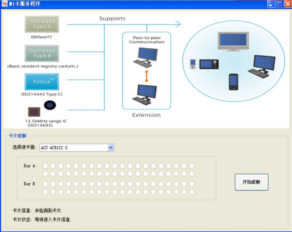 RFID-Smart-Card-Reader-Writer-Copier-Duplicator-Writable-Copy-USB-S50-1356mhz-ISOIEC18092-1752640