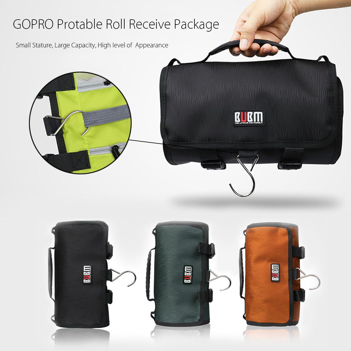 BUBM-Waterproof-Storage-Protective-Case-Roll-Camera-Bag-for-GoPro-Hero-4-3-Plus-3-SJcam-1091588