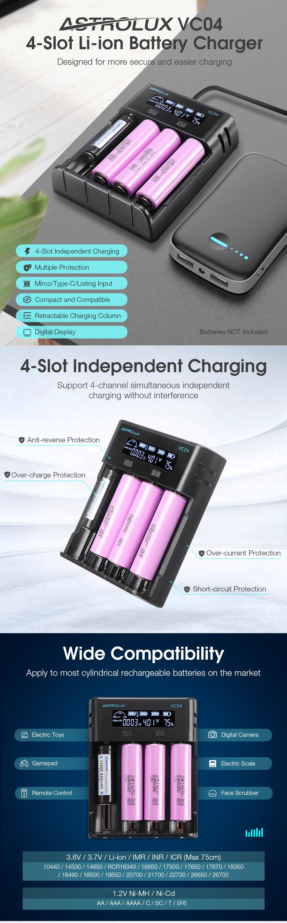 Astroluxreg-VC04-Micro-Type-C-2A-Quick-Charge-Li-ion-Ni-MH-Battery-Charger-Current-Optional-USB-Char-1752461
