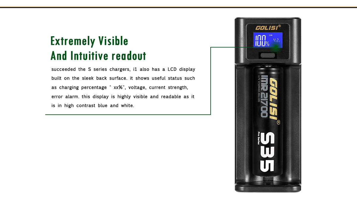 Golisi-I1-LCD-Display-USB-Port-Lite-Battery-Charger-for-Li-ionNi-mhNi-cd-Battery-Single-Slot-1255579