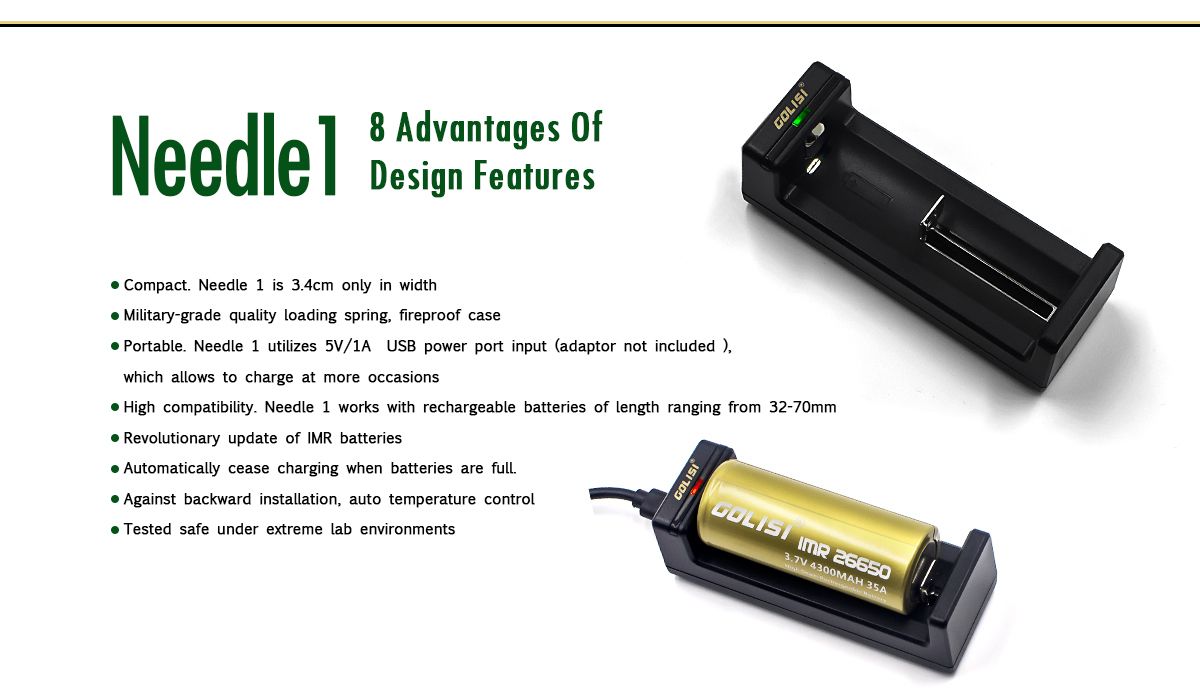 Golisi-Needle-1-LED-Light-Display-USB-Port-Smart-Lite-Battery-Charger-For-Li-ionNi-mhNi-cd-Battery-1255573