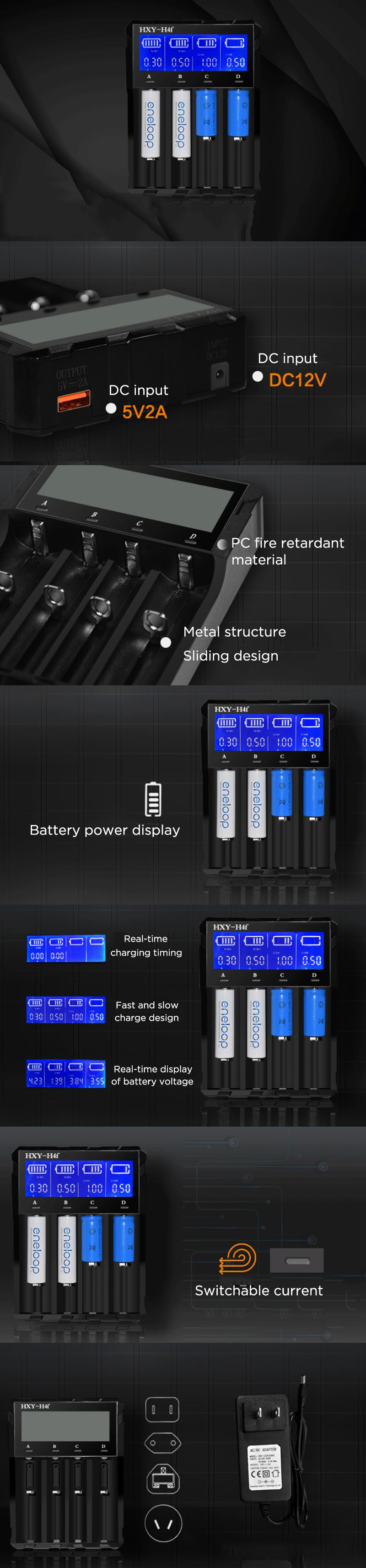 HXY-H4F-LCD-Display-Adjustable-Battery-Charger-Universal-4-Slot-EU--US-AC-Plug-Charger-1480040
