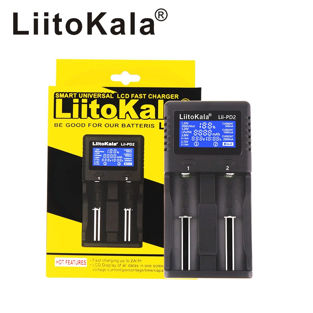LiitoKala-Lii-PD2-LCD-Battery-Charger-for-18650-26650-21700-2-slot-Lithium-Battery-12V-Car-Socket-Po-1743077