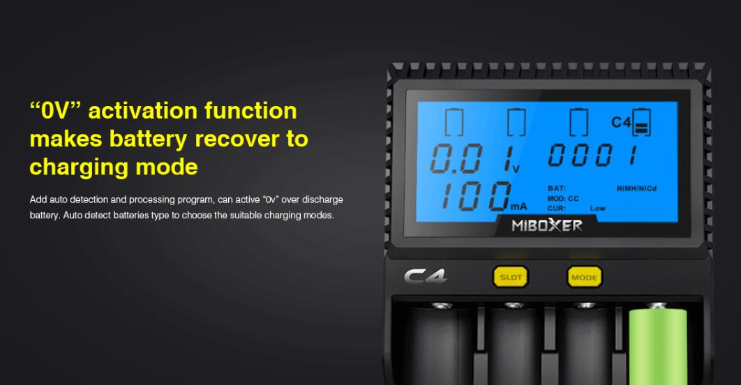 Miboxer-C4-LCD-Display-Rapid-Intelligent-Li-ionIMRINR-Battery-Charger-4-Slots-US-Plug-1251803