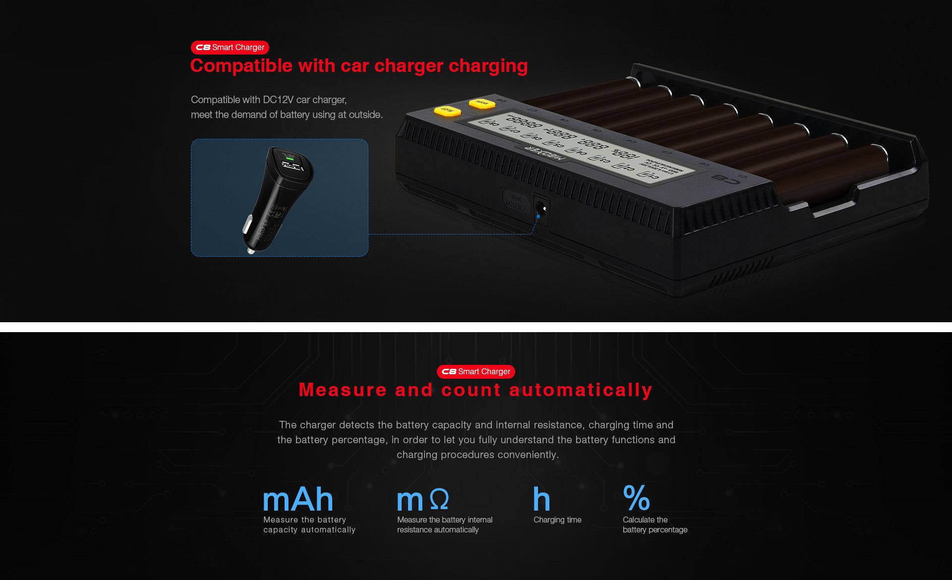 Miboxer-C8-8-Slots-Rapid-Smart-AA-AAA-18650-Battery-Charger-Current-Optional-Overcharging-Protection-1332268