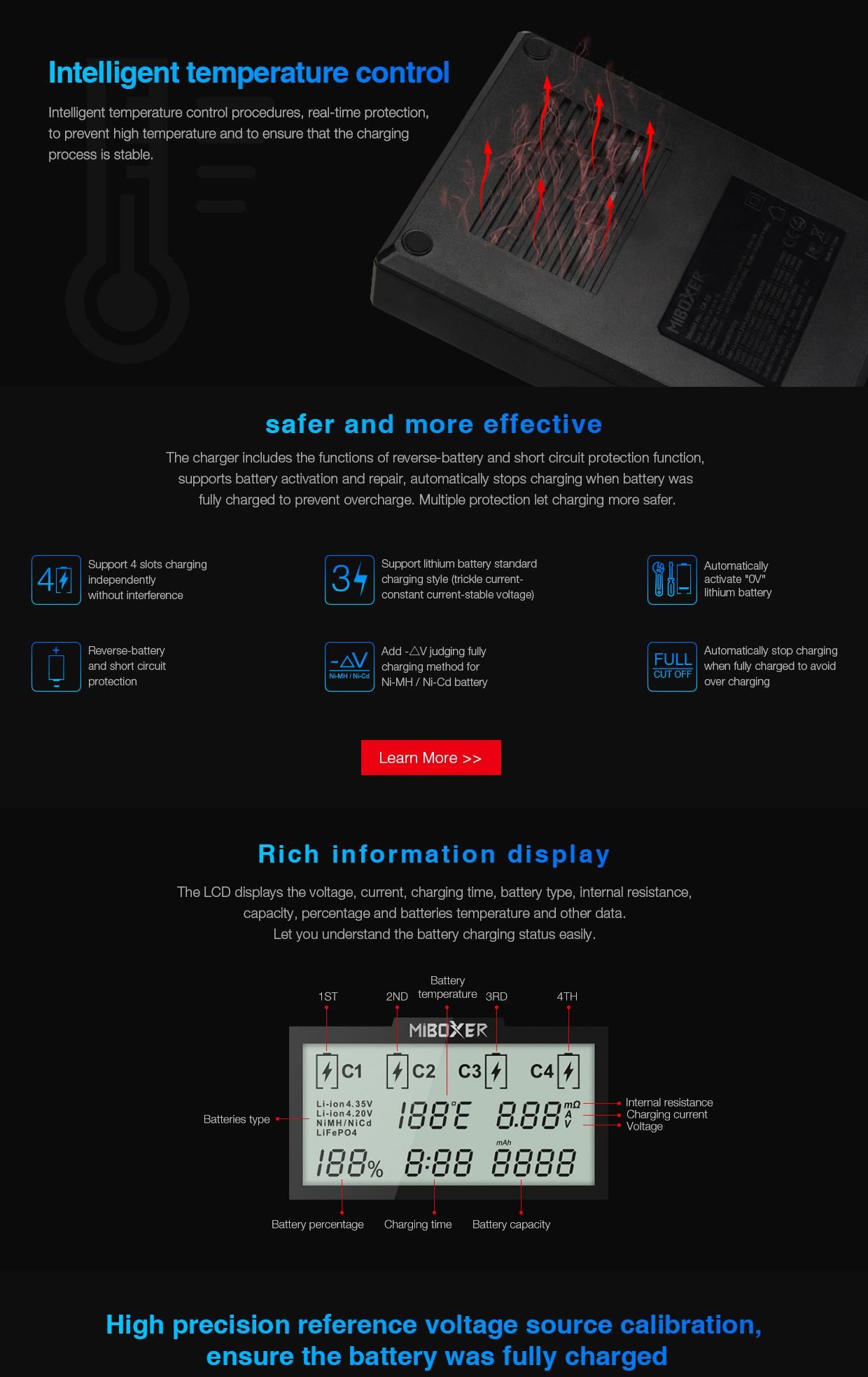 Miboxer-New-C4-12-LCD-Adjustable-Intelligent-Battery-Charger-4-Slots-Multiple-Battery-For-18650-2665-1476938