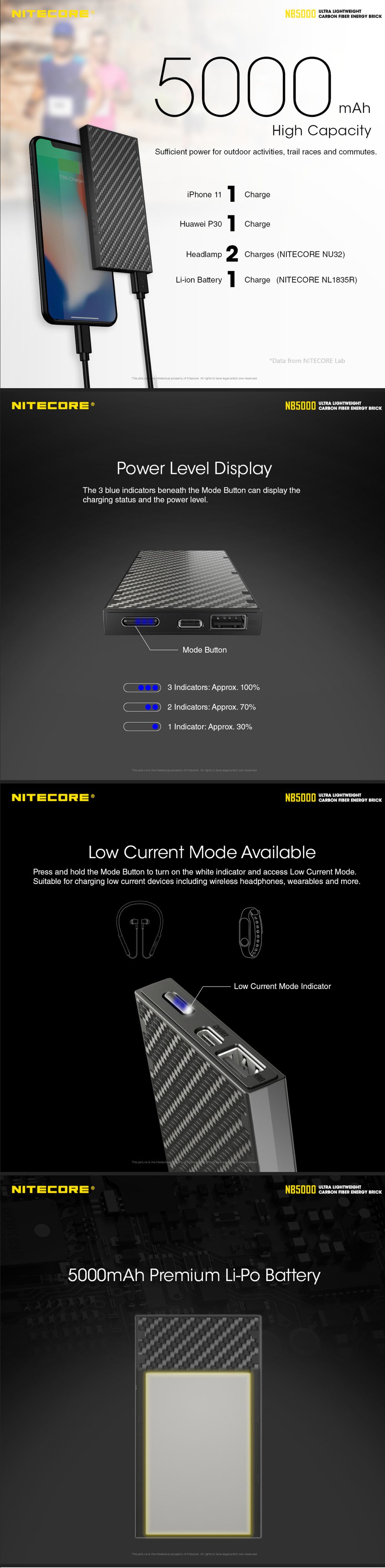 NITECORE-NB5000-5000mAh-Power-Bank-with-QC-USBUSB-C-Dual-Ports-for-Phone-Flashlights-Home-Tools-Mobi-1743013