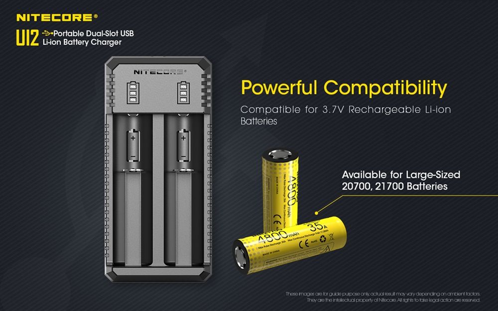 NITECORE-UI2-Dual-Slot-Intelligent-USB-Lithium-ion-Battery-Charger-For-18650-18350-20700-21700-ETC-1456947