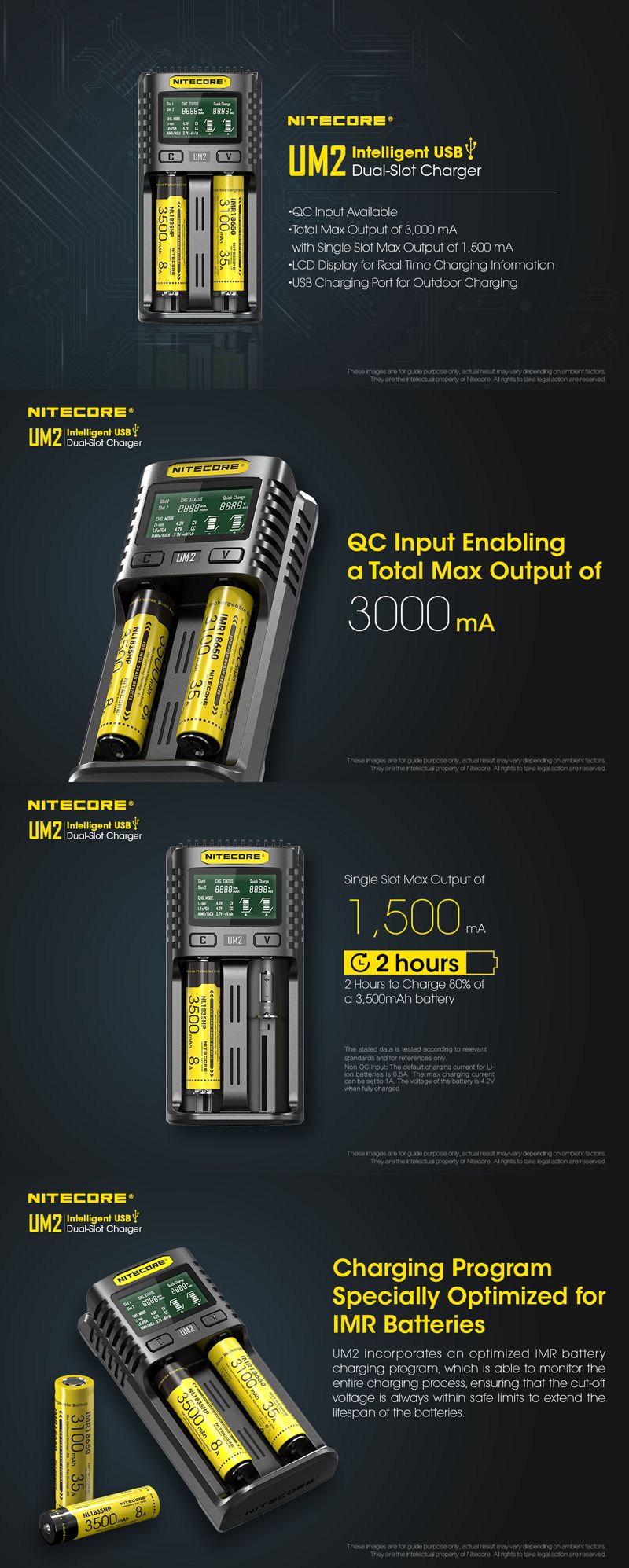 NITECORE-UM2UM4-LCD-Display-5V2A-Lithium-Battery-Charger-USB-QC-Smart-Rapid-Charger-For-AA-AAA-18650-1429020