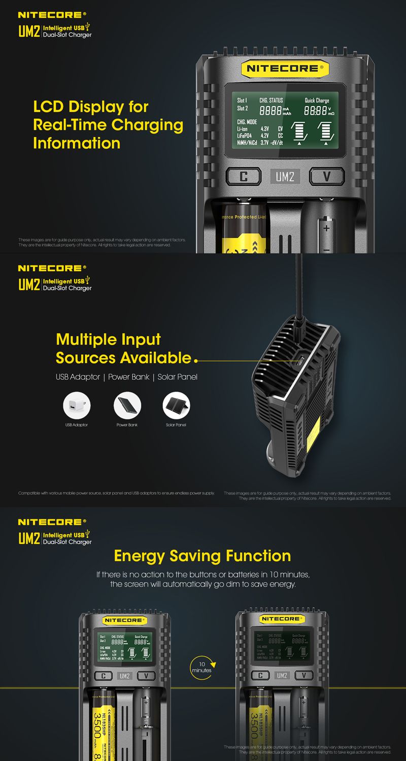 NITECORE-UM2UM4-LCD-Display-5V2A-Lithium-Battery-Charger-USB-QC-Smart-Rapid-Charger-For-AA-AAA-18650-1429020