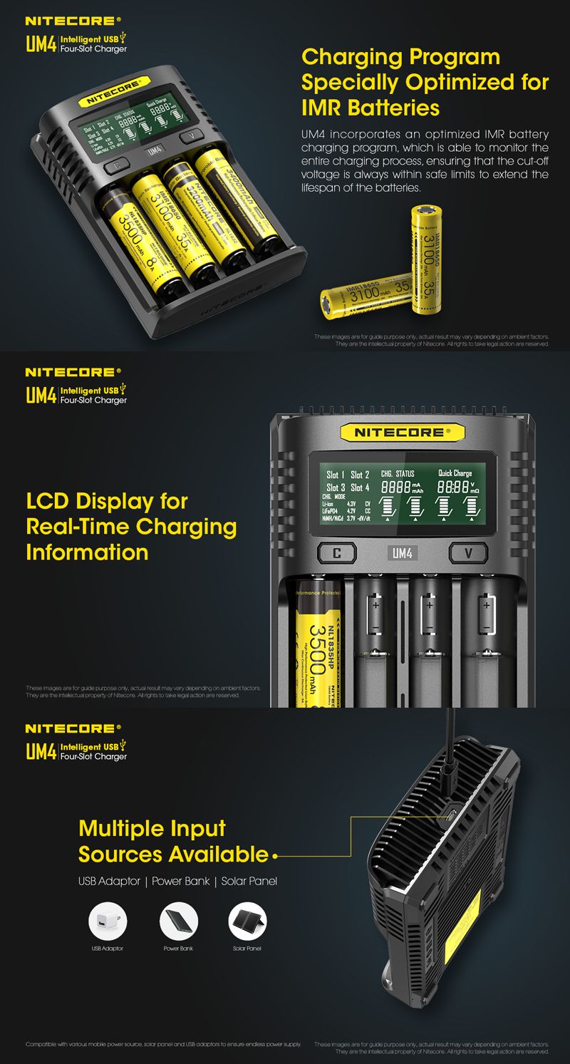 NITECORE-UM4UM2-LCD-Screen-Display-Lithium-Battery-Charger-4-Slots-USB-Charging-Smart-Rapid-Battery--1429016