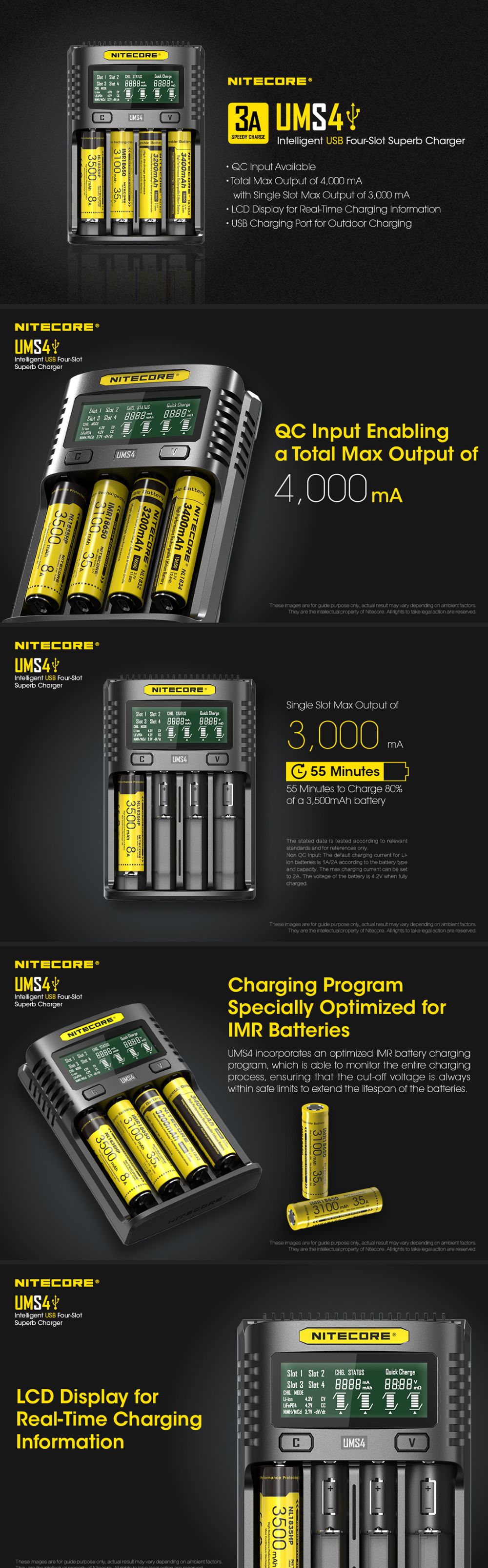 NITECORE-UMS4--USB-Battery-Charger-LCD-Screen-Smart-3Modes-Charging-For-Almost-All-Battery-Types-1391384