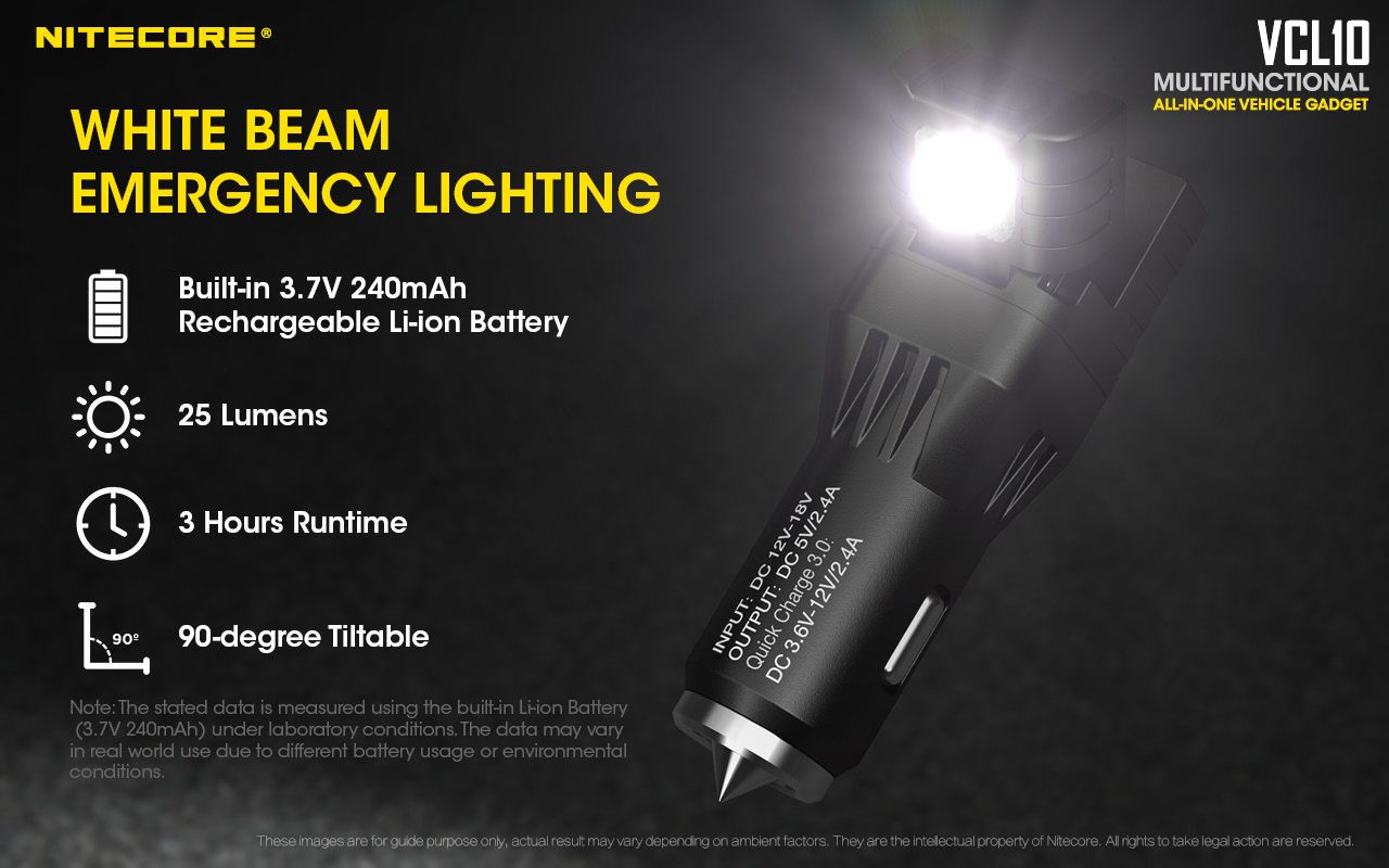 Nitecore-VCL10-Quick-Charge-30-USB-Car-Charger-With-White--Red-Light-Flashlight-1340812