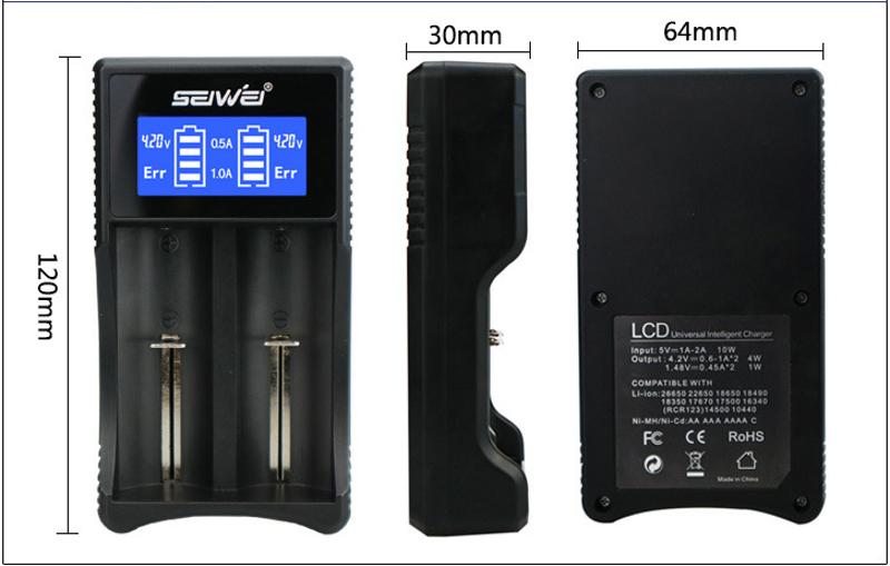 SEIWEI-SW-3-LCD-Display-Micro-USB-Output-Rapid-Smart-Battery-Charger-2Slots-1255585