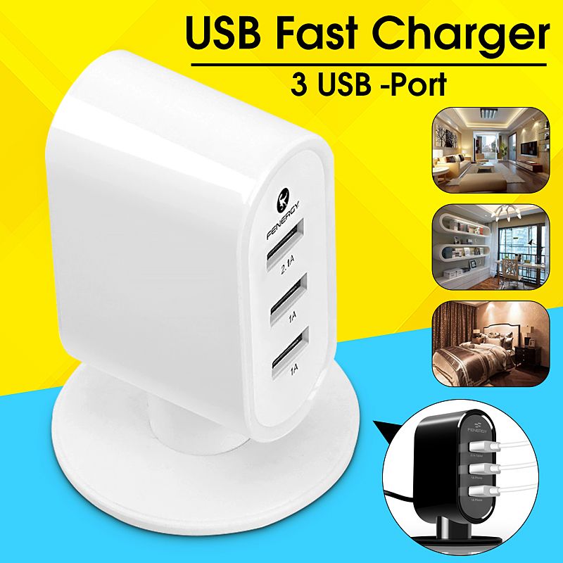 100V-240V-5V-3-Ports-USB-Wall-Home-Travel-Charger-Adapter-for-Smartphones-Tablet-PC-1257273