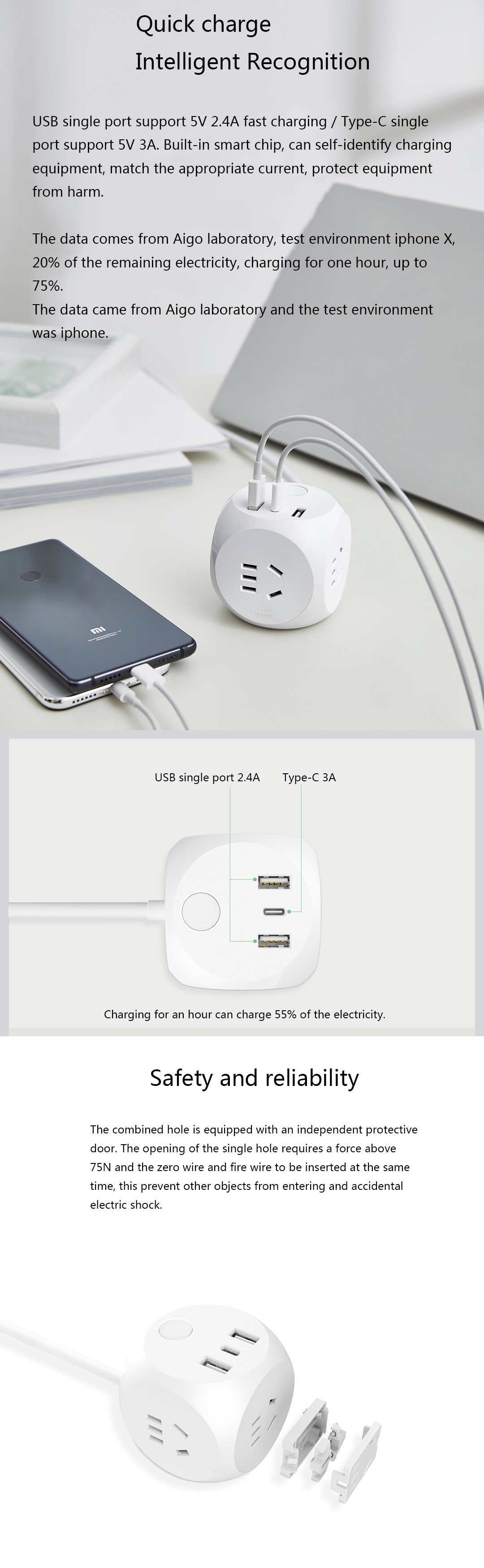 Aigo-Multi-Port-Smart-Identification-Fast-Charging-USB-Charger-Adapter-With-Extension-Cable-From-Eco-1550069