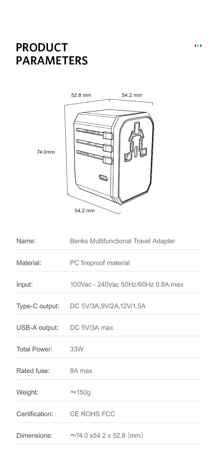 BENKS-3A-Fast-Charging-Multi-function-Conversion-EU-AU-UK-US-Plug-Travel-Charger-Adapter-For-iPhone--1554369