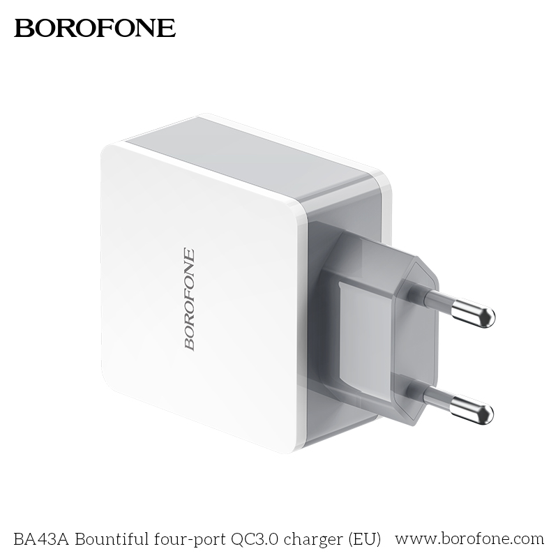 BOROFONE-4-USB-18W-QC30-Fast-Charging-USB-Charger-Adapter-For-iPhone-XS-11Pro-Huawei-P30-Pro-Mate-30-1655571