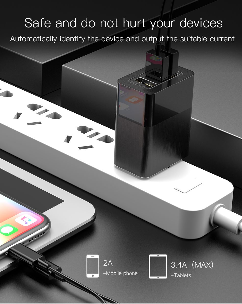 Baesus-3-Ports-34A-Fast-Travel-Wall-Charger-US-Plug-For-iPhone-X-8Plus-Oneplus-5t-Xiaomi-6-Mi-A1-1258202